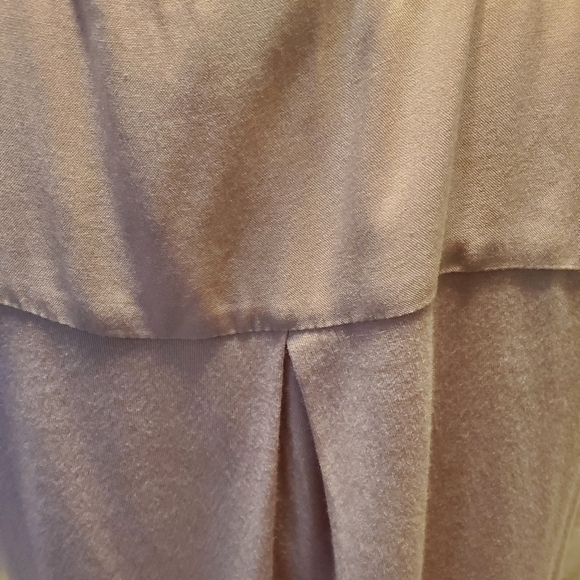 Ana Blush Color Front Tie Button Down 👚 SZ M 💕 - Picture 4 of 10